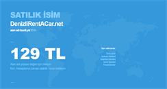 Desktop Screenshot of denizlirentacar.net